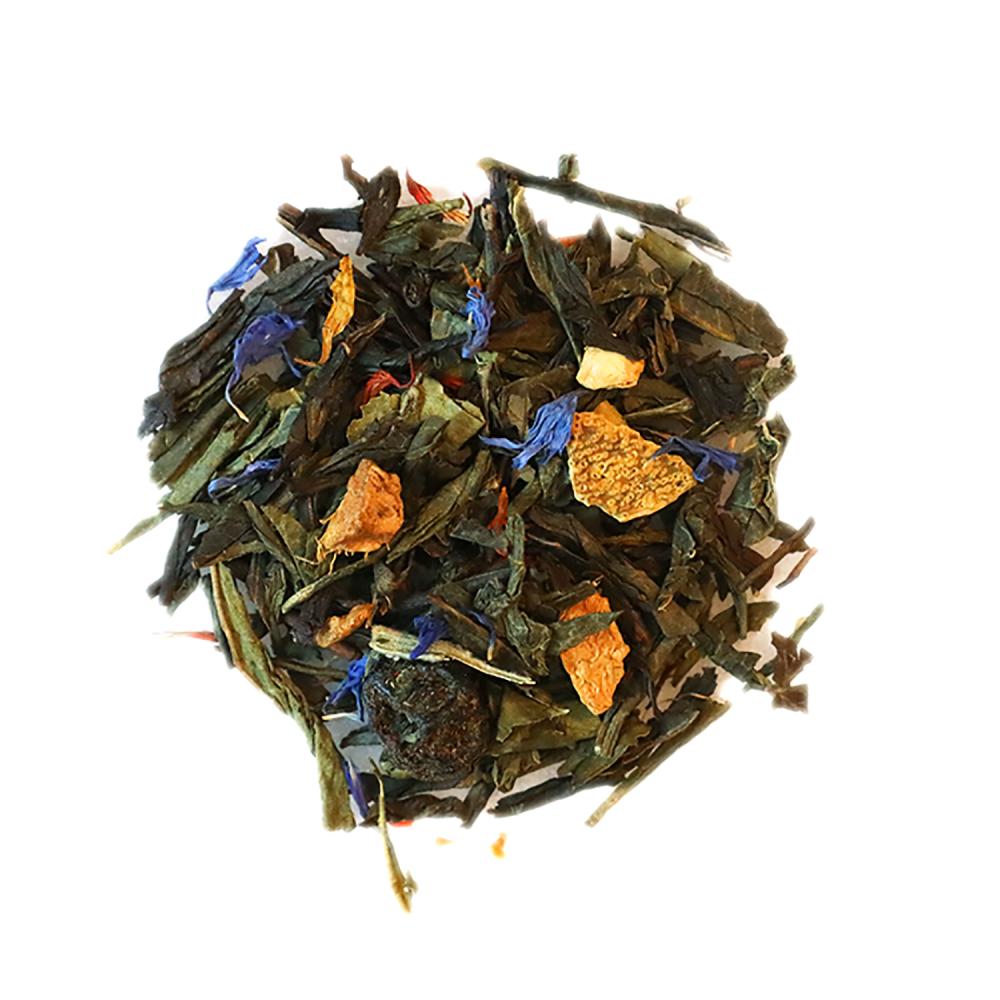 Blåbärs Chai, grönt te