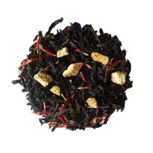 Blodapelsin, Svart te