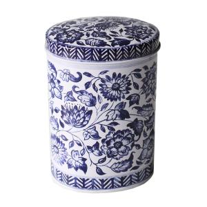 Blue & White Oval Burk, 100g