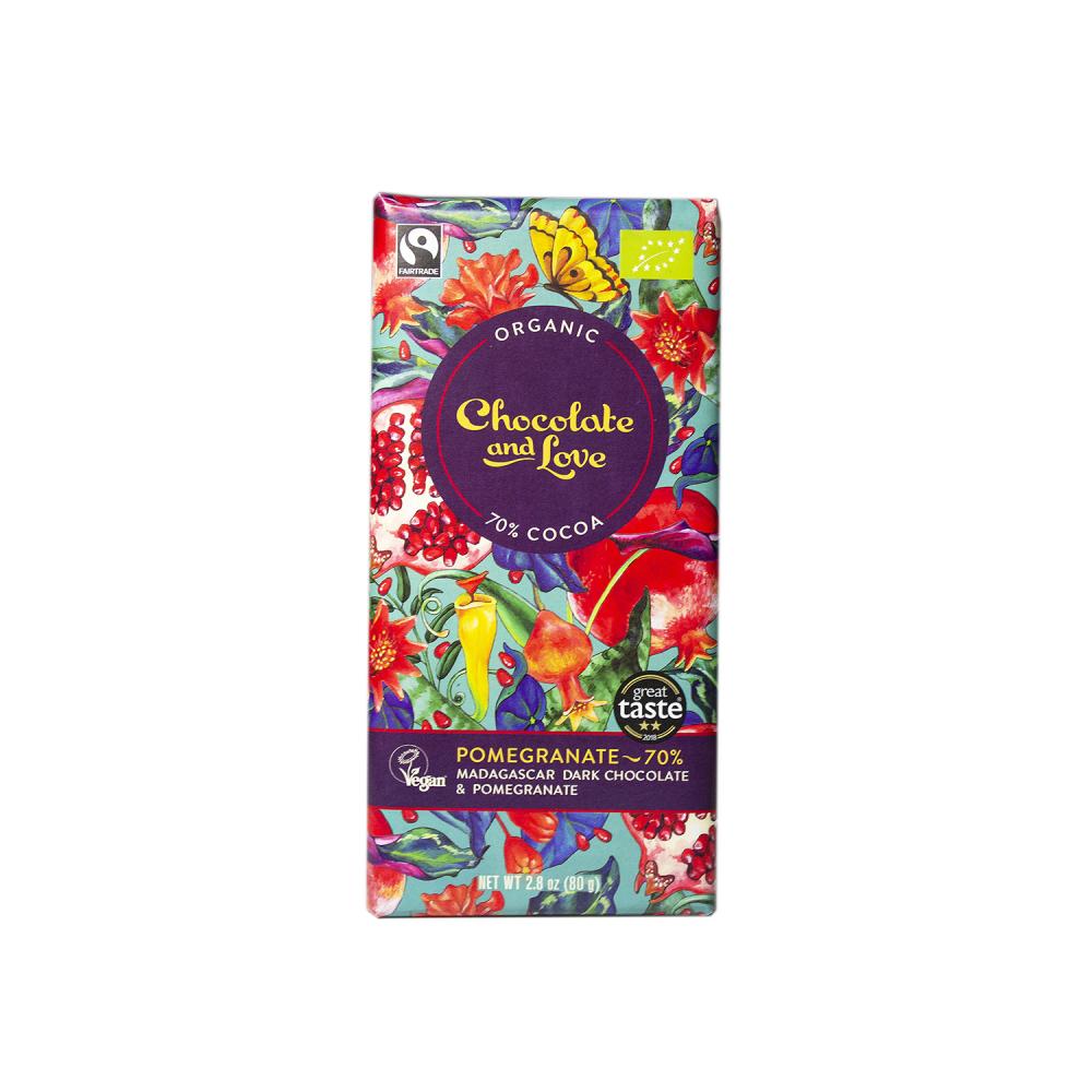 Pomegranate, 70% Choklad