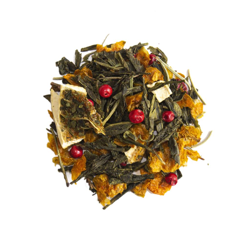 Hallon Havtorn, Grönt te