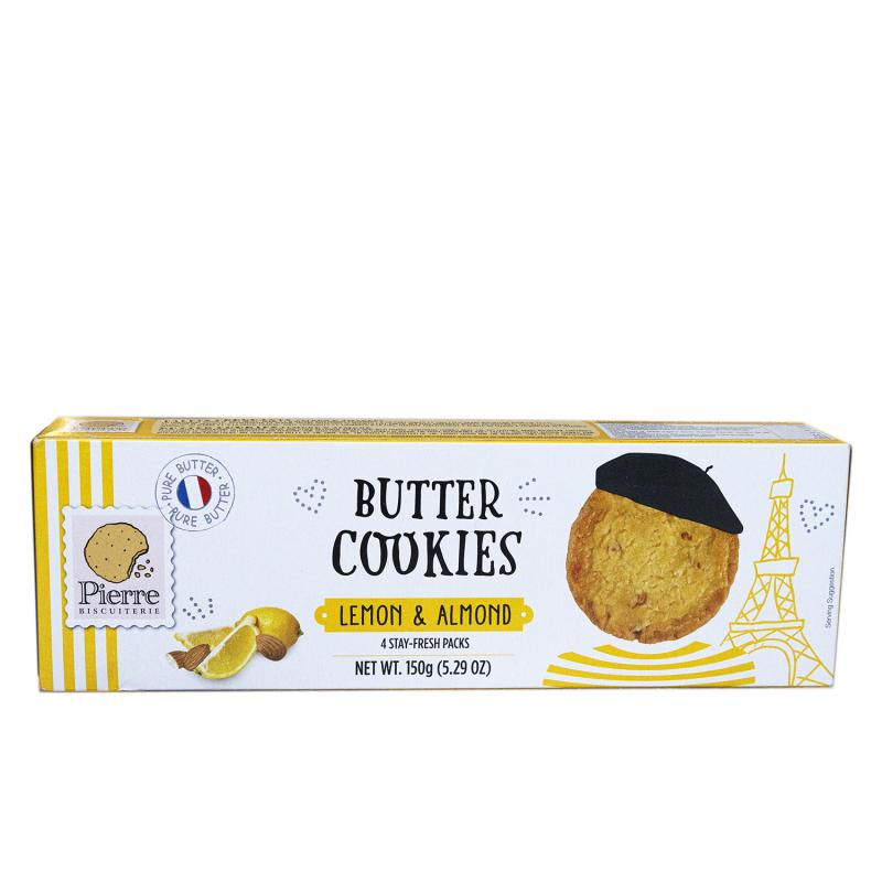 Butter Cookies Citron & Mandel