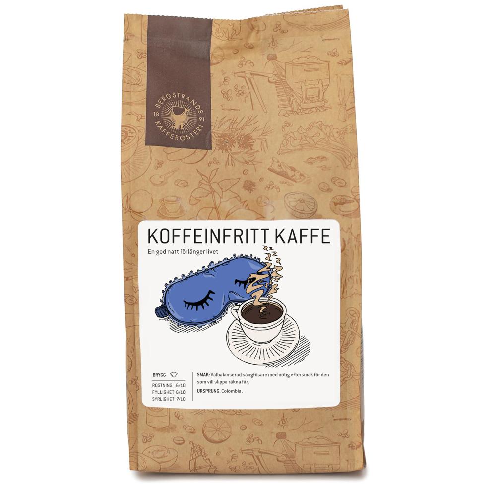 Koffeinfritt Kaffe Colombia, mellanrost