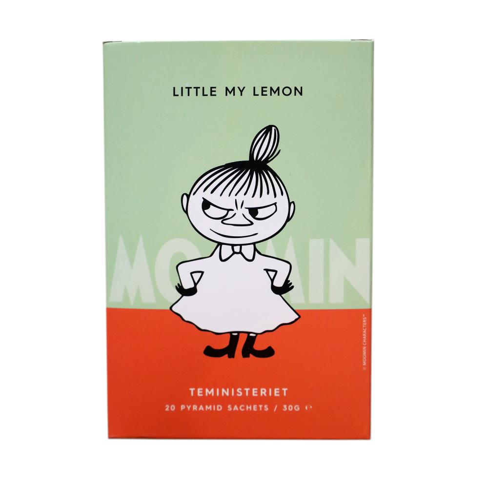 Moomin Pyramidpåsar, Little My Lemon, 20 st, grönt te