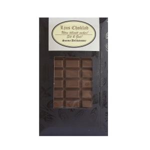 Ljus Choklad, Utan tillsatt socker