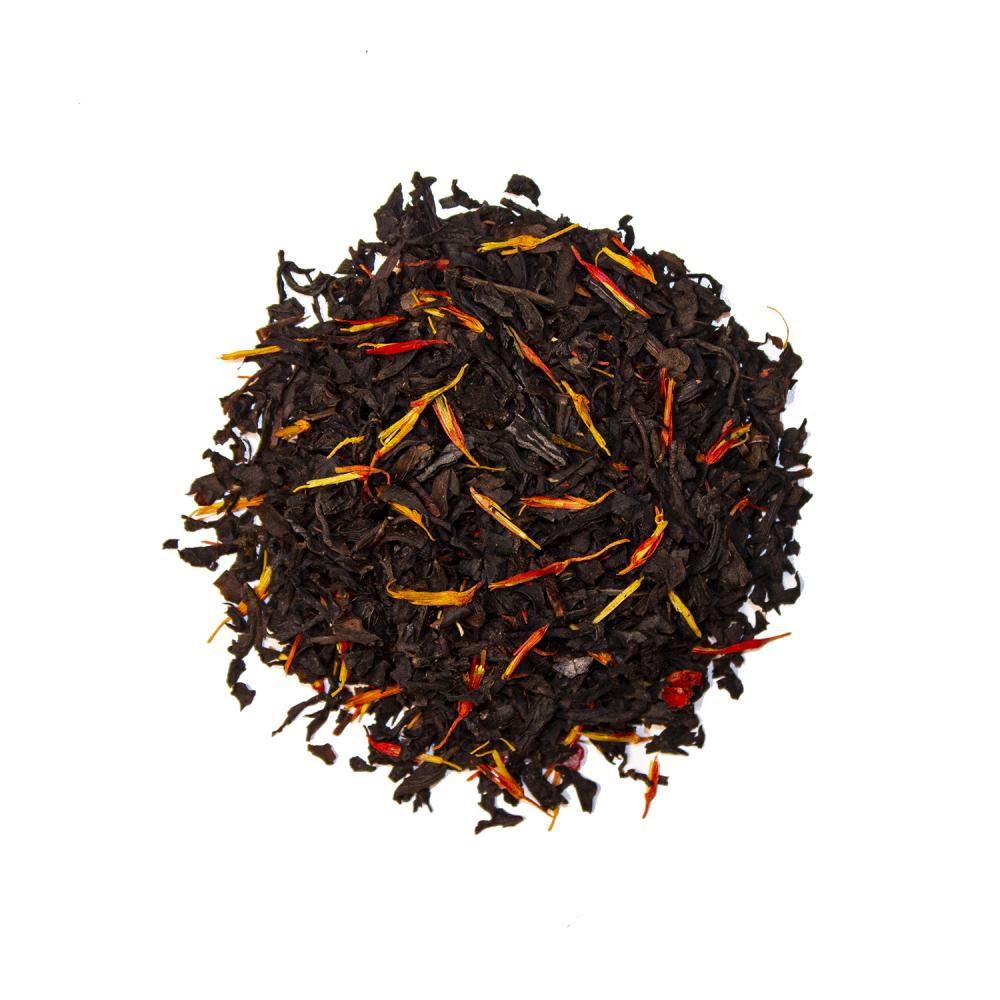 Lussebulle, Svart te