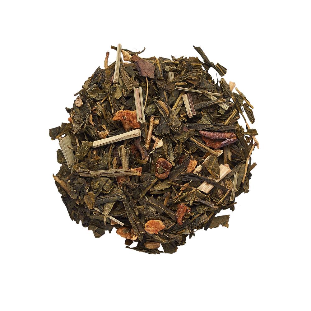 Päron Ingefära, Grönt te