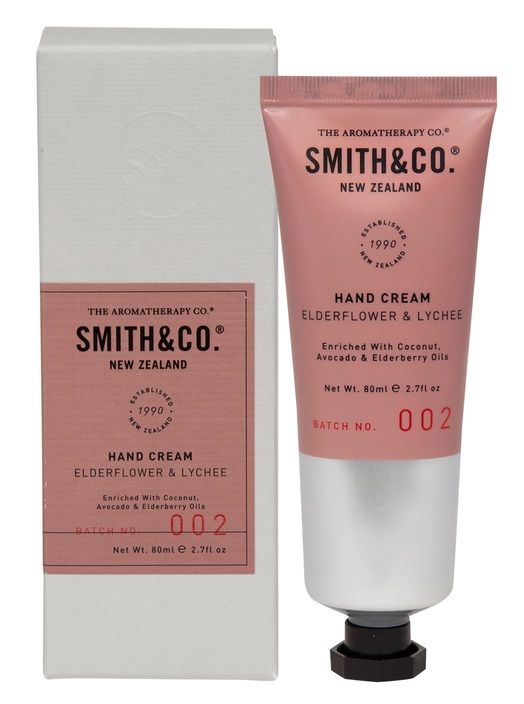 Smith & Co Hand Cream 80ml Elderflower & Lychee