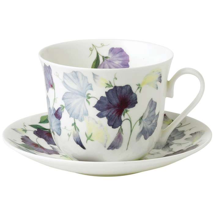 Roy Kirkham frukostkopp med fat sweet pea