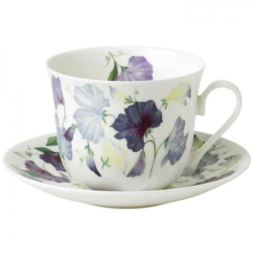Roy Kirkham frukostkopp med fat sweet pea