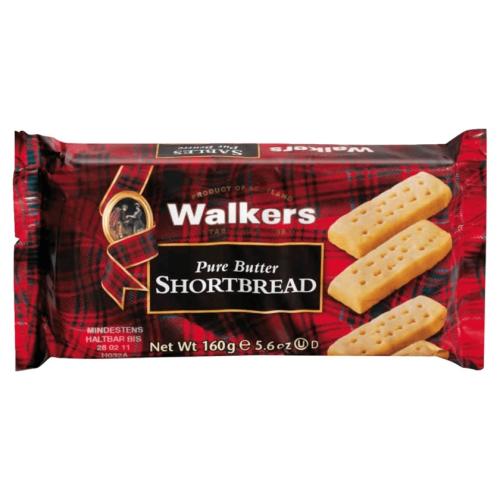 Walkers Shortbread 160g