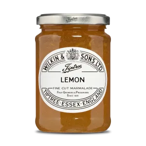 Citronmarmelad från Tiptree i klassik glasburk.