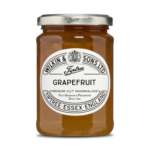 Grapefruktsmarmelad från Tiptree i glasburk
