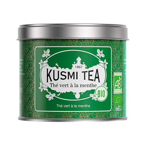Ekologisk Green Spearmint i burk 100g