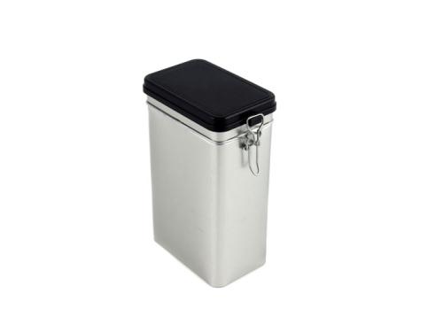 Kaffeburk Silver Med Svart Lock 500 g