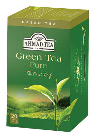 Ahmad Green Tea Pure Påsar