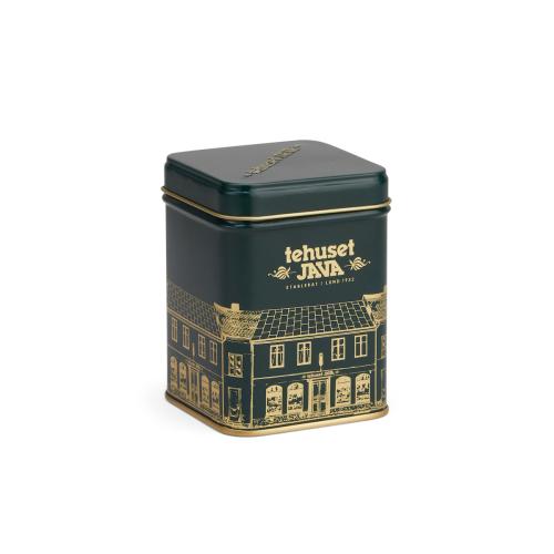Plåtburk Tehuset Java 100g Grön