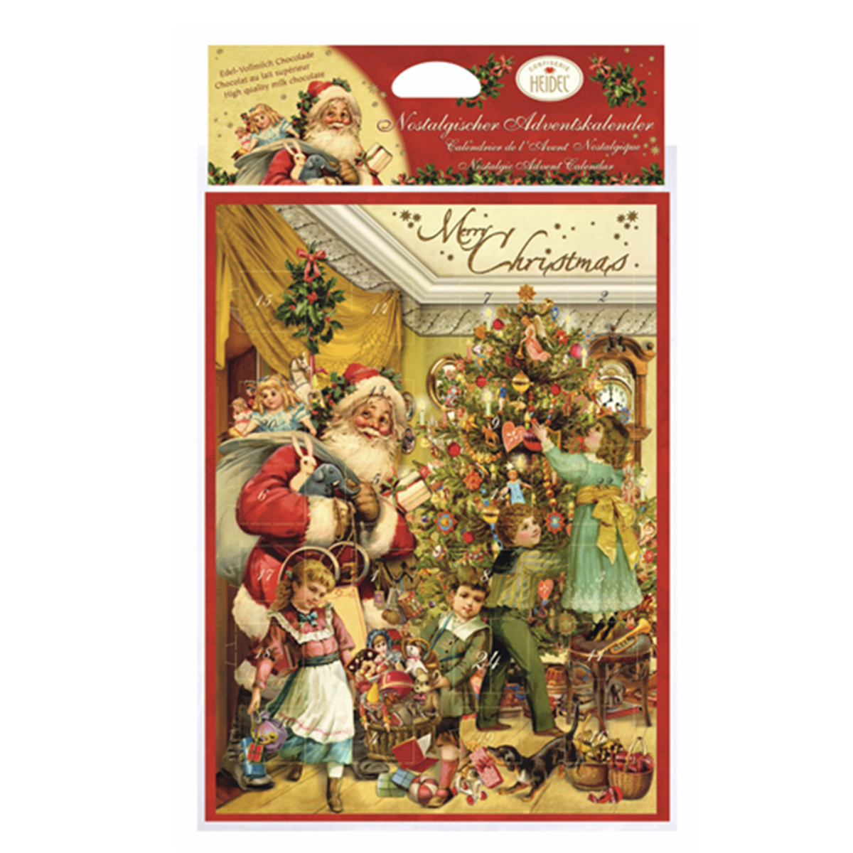 Chokladkalender Merry Christmas 75g