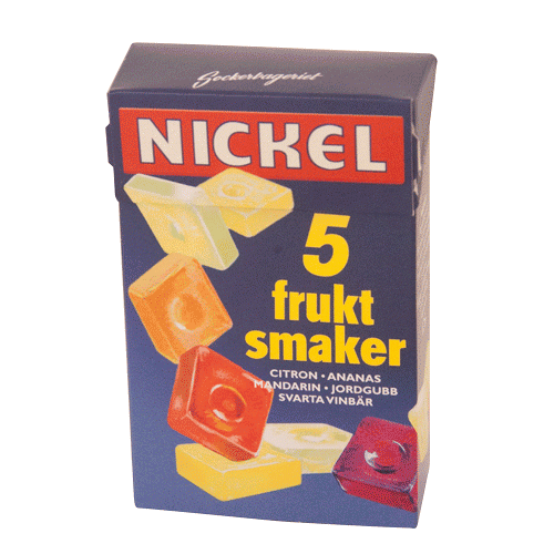 Nickel Frukt 100g