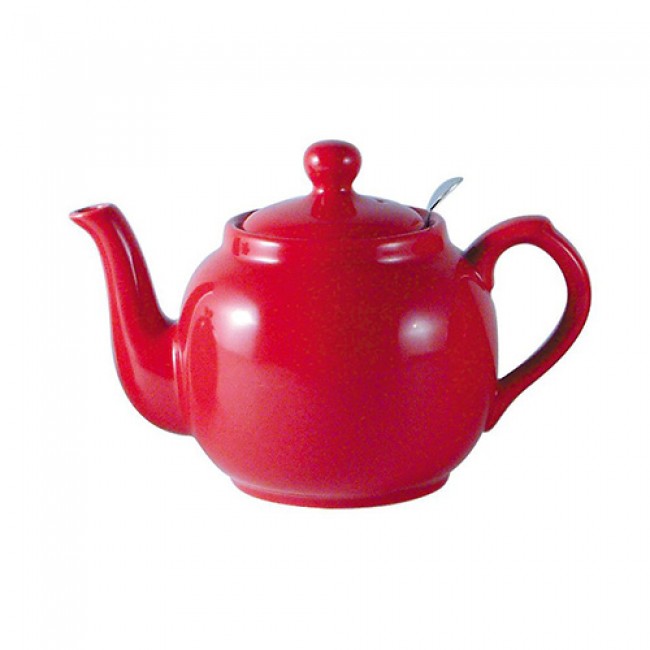 London Pottery tekanna röd