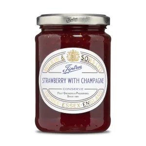 Marmelad med jordgubb och champagne från Tiptree