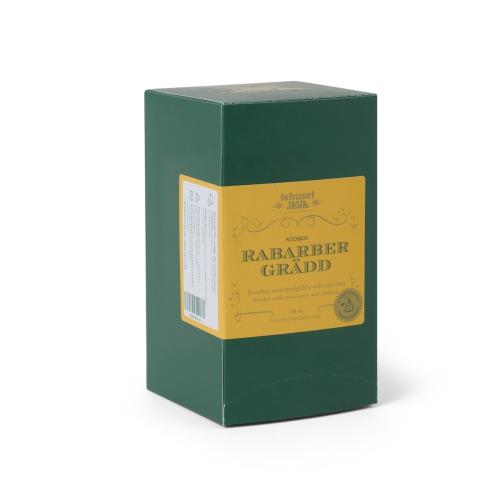 Rooibos Rabarber Grädd tepåsar folie 16 st