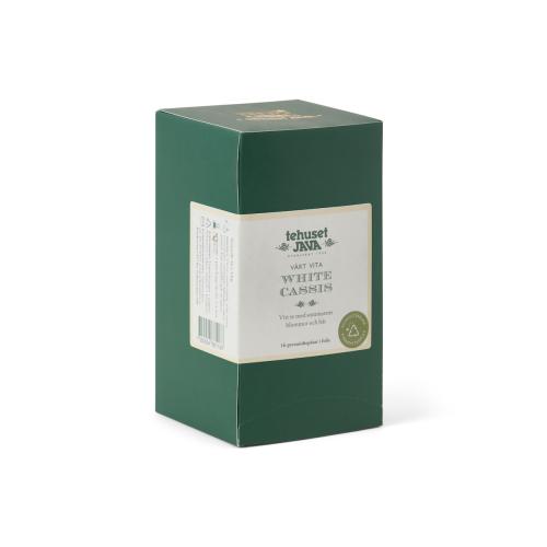 White Cassis 16 pack Tepåsar i folie