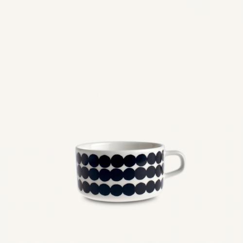 Marimekko Tekopp Siirtolap Svarta Prickar