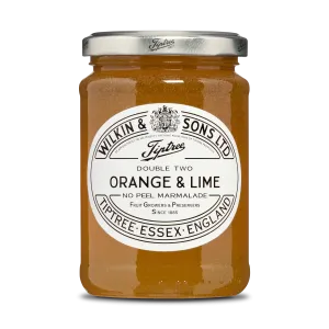 Marmelad med apelsin och lime i glasburk från Tiptree