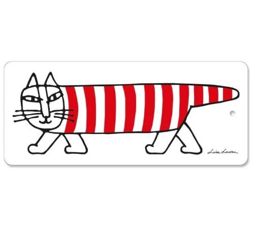 Skärbräda Rektangulär Mikey Röd/Vit 40x17cm