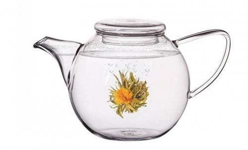 teblomma tekanna glas