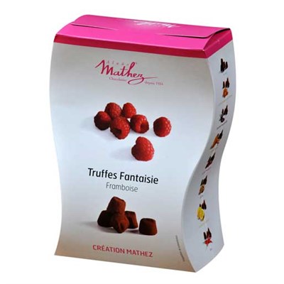 Mathez choklad tryfflar hallon