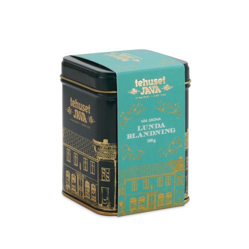 Grön Lundablandning i plåtburk 100g