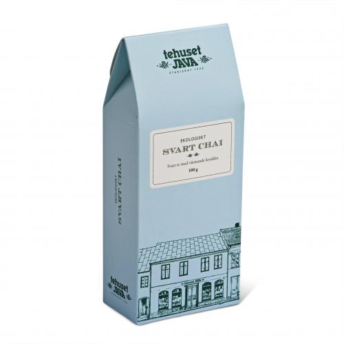 ekologiskt svart chai presentförpackad