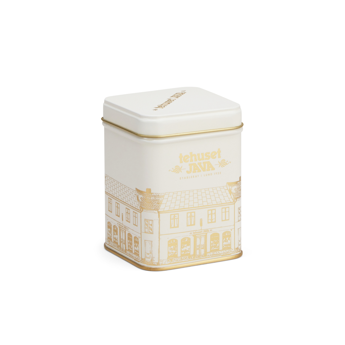 Plåtburk Tehuset Java 100g Cremevit
