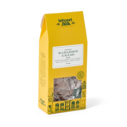 Rooibos Rabarber Grädd 16 pack Tepåsar