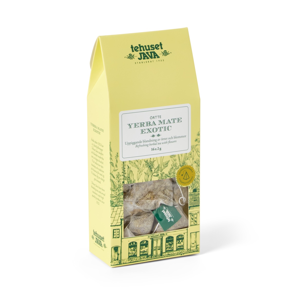 Yerba Mate Exotic 16 pack Tepåsar