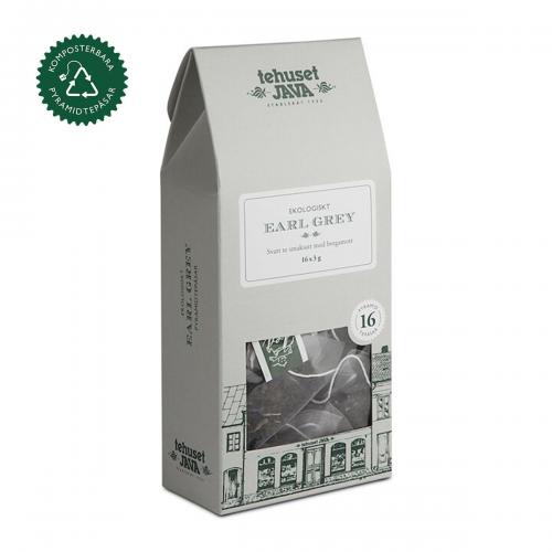 Ekologisk Earl Grey 16 pack Tepåsar