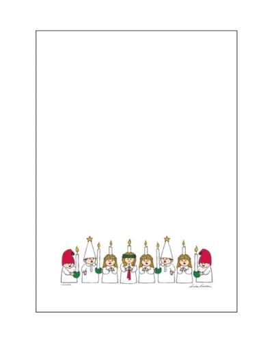 Kökshandduk Adventsbarn 70x50 cm