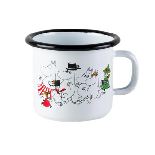 Mumin Emaljmugg 2,5dl Mumindalen