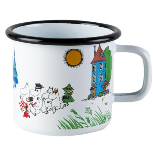 Mumin Emaljmugg 3,7 dl Mumindalen