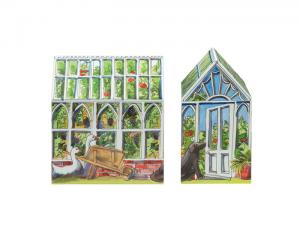 Plåtburk Växthus /Hus