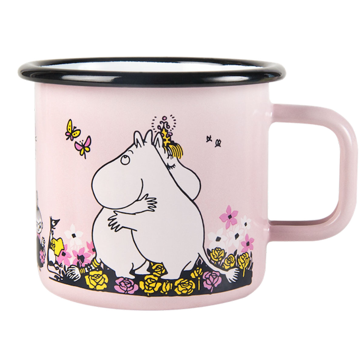 Mumin Emaljmugg 3,7 dl Kram