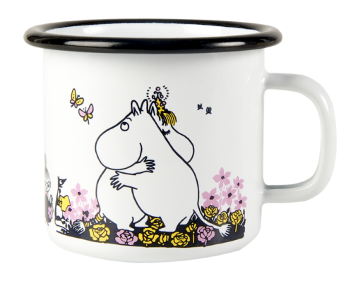 Mumin Emaljmugg 2,5dl Kram