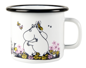 Mumin Emaljmugg 2,5dl Kram