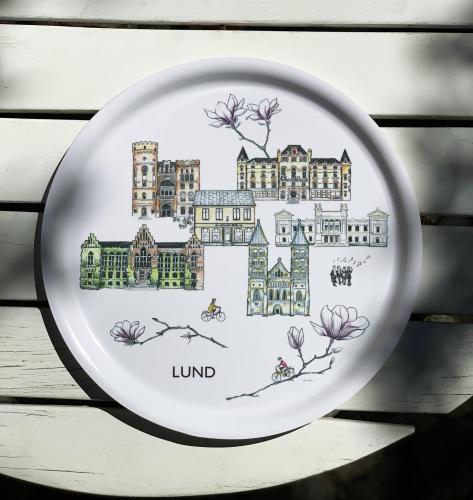 Tehuset Java Lund Collection Bricka Rund