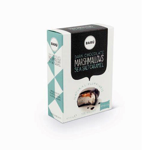 Baru Marshmallows Mörk Choklad 60g Salt/Karamell