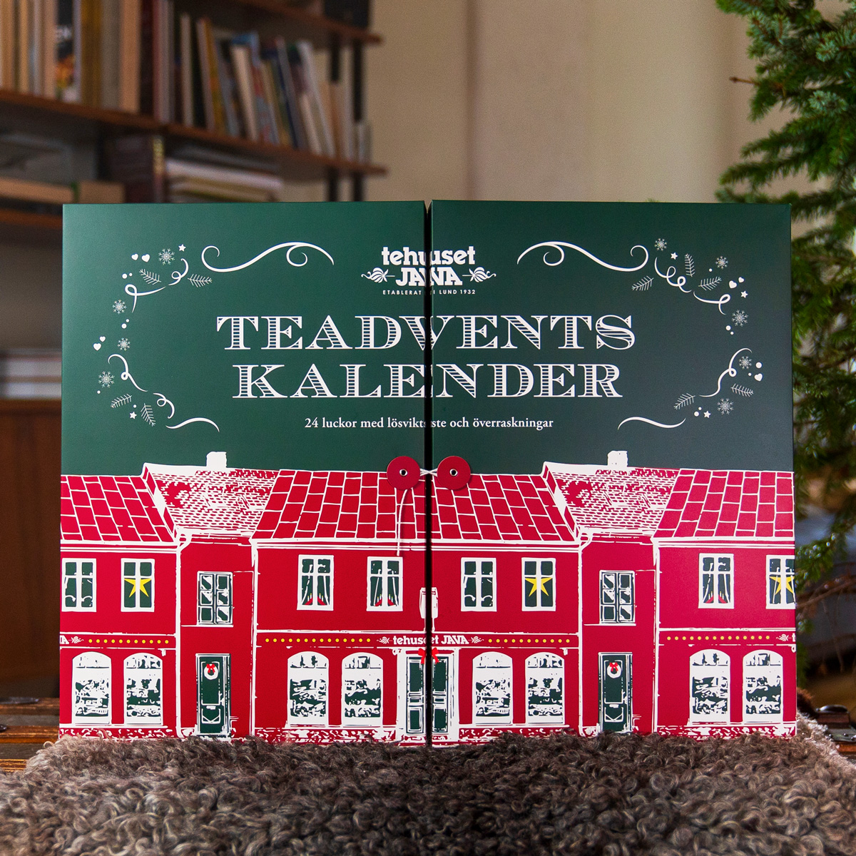 Teadventskalender Deluxe 2023 - Innehåll