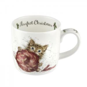 Wrendale Mugg Purrfect Christmas Kitten