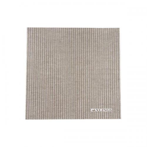 Axlings Middagsservetter Kritstreck Natur 40x40cm